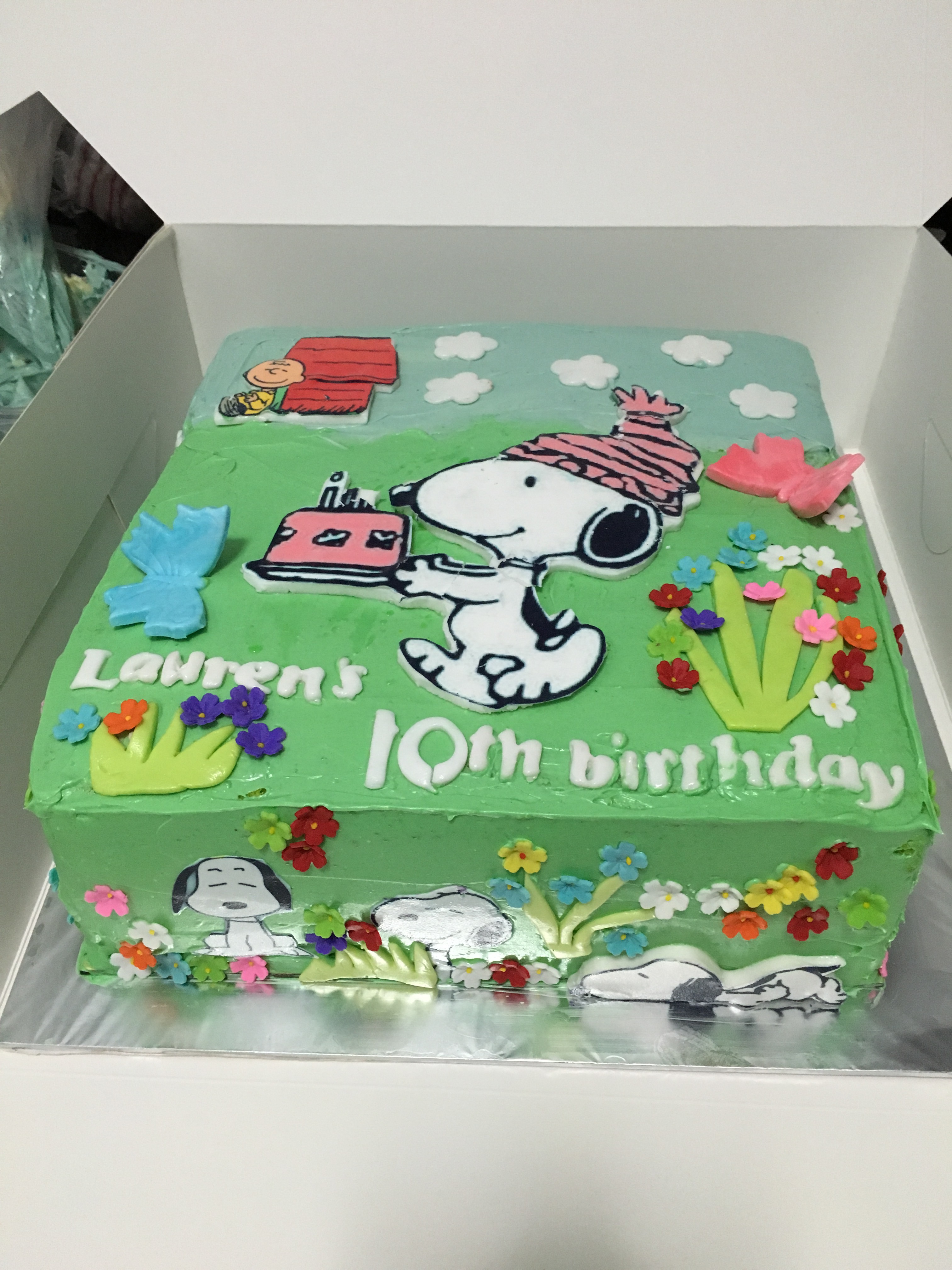 Featured image of post Snoopy Birthday Cake Ideas These birthday cakes work just as well for a relaxed afternoon tea as dolled up for a special occasion